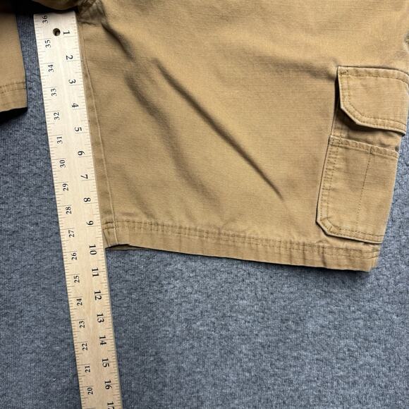 Lot of 2 Dickies Ripstop Cargo Shorts Mens 44 Tan/Black Relaxed Fit 10" Inseam - Picture 15 of 16